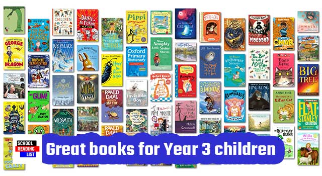 Great books for Year 3 children aged 7-8