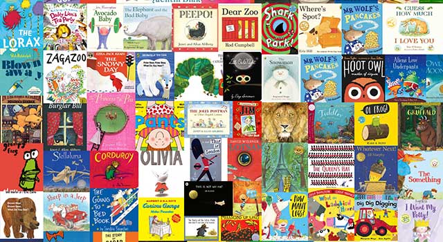 100 pictures books for EYFS to read before you are five years old