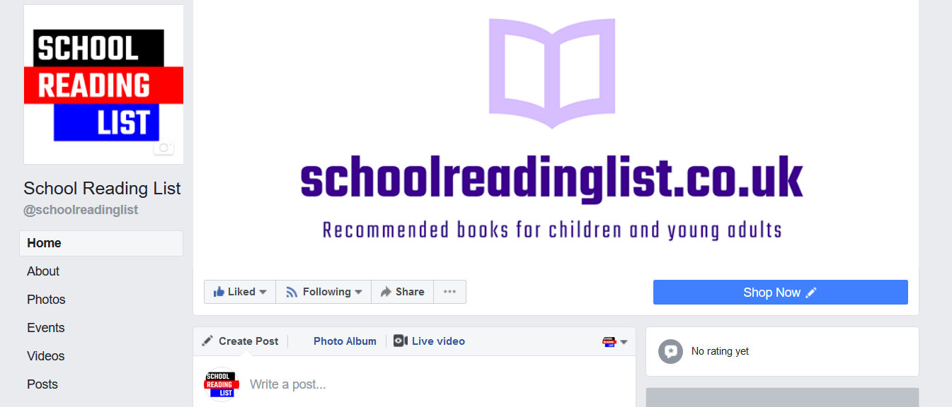 Contact details for the School Reading List website