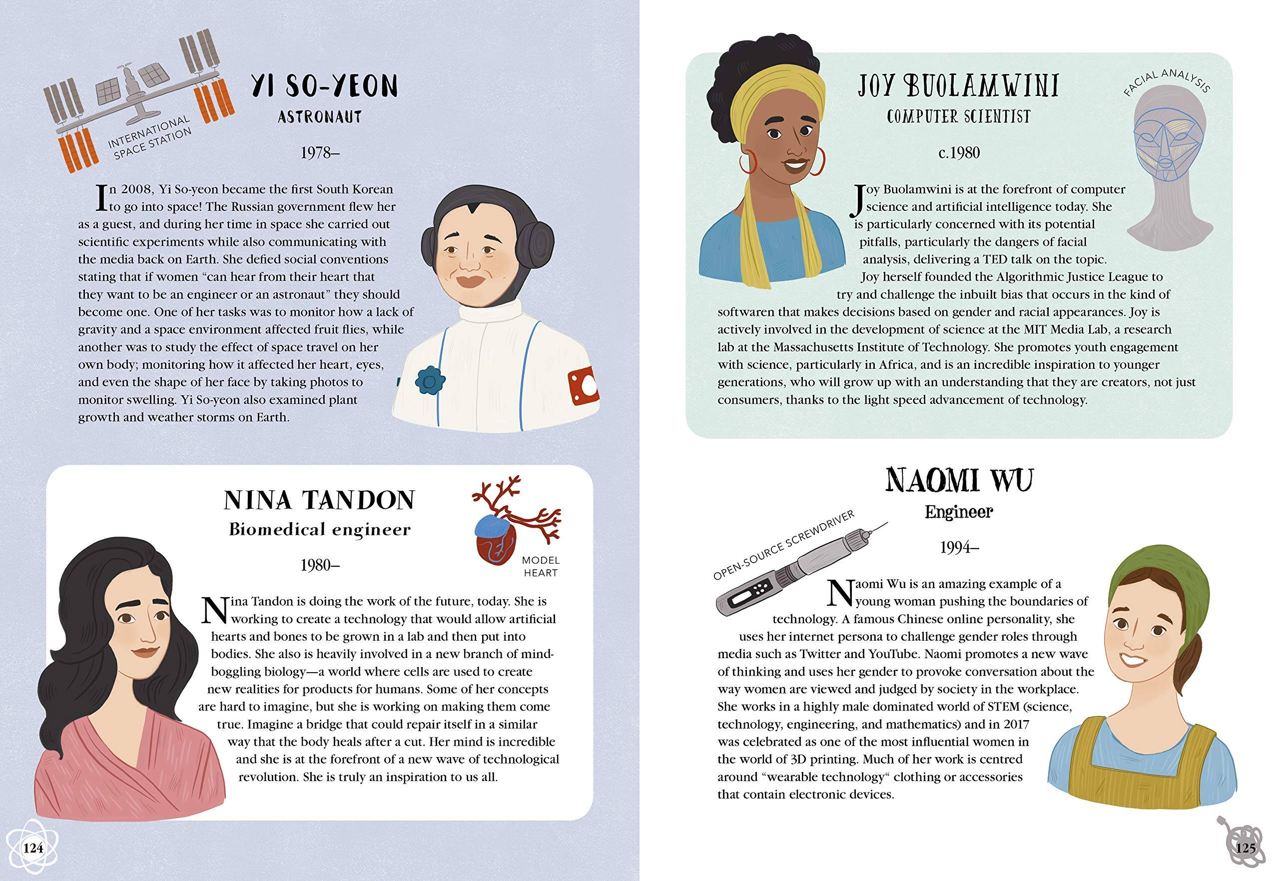 101 Awesome Women Who Transformed Science spread 4