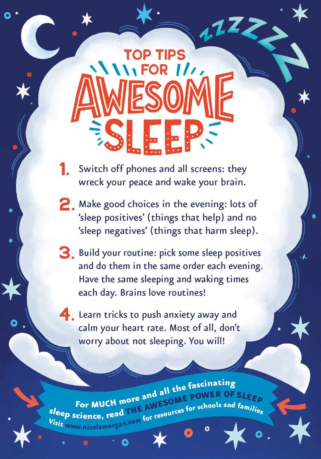 The Awesome Power of Sleep by Nicola School Reading List