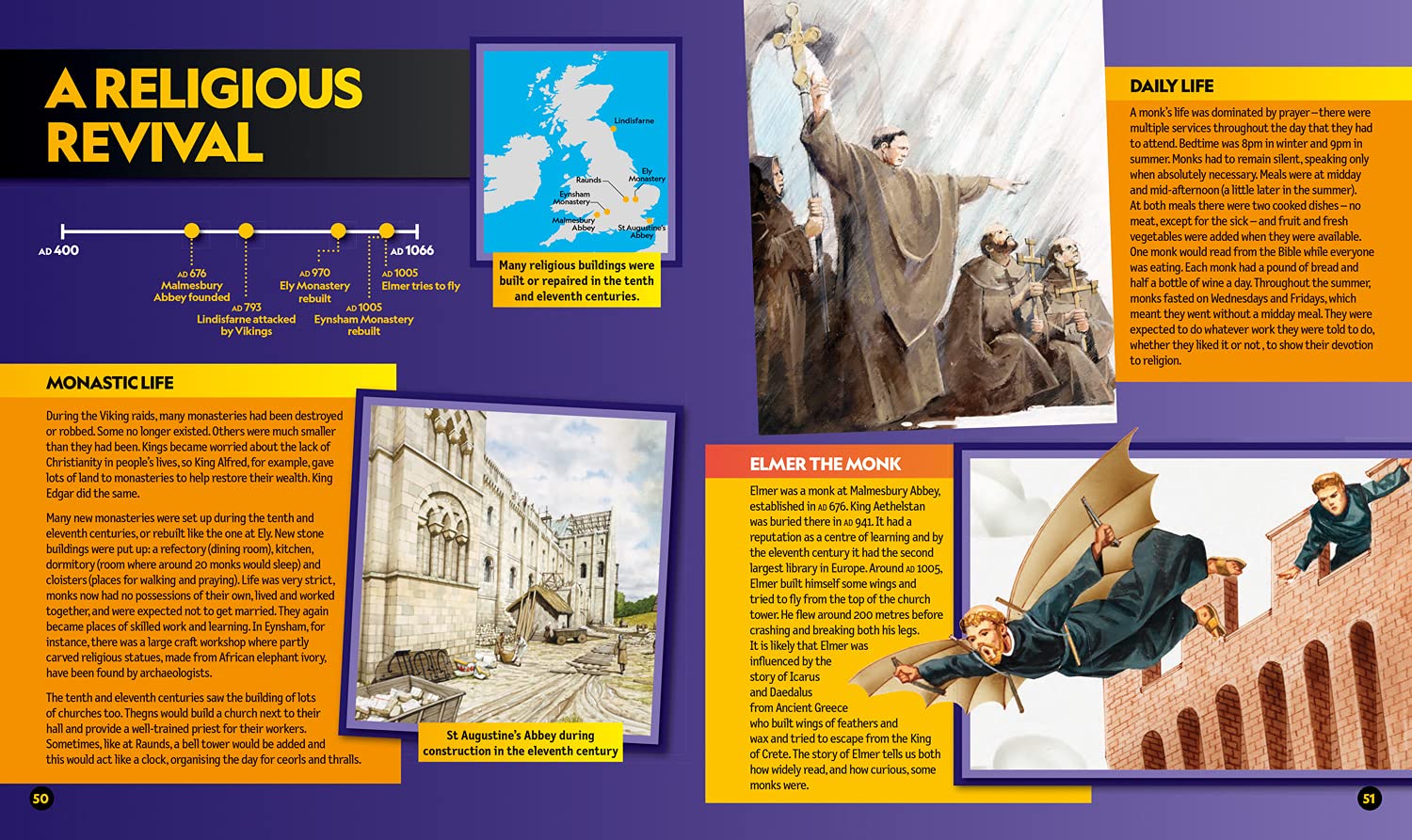 National Geographic Everything Anglo-Saxons spread 1