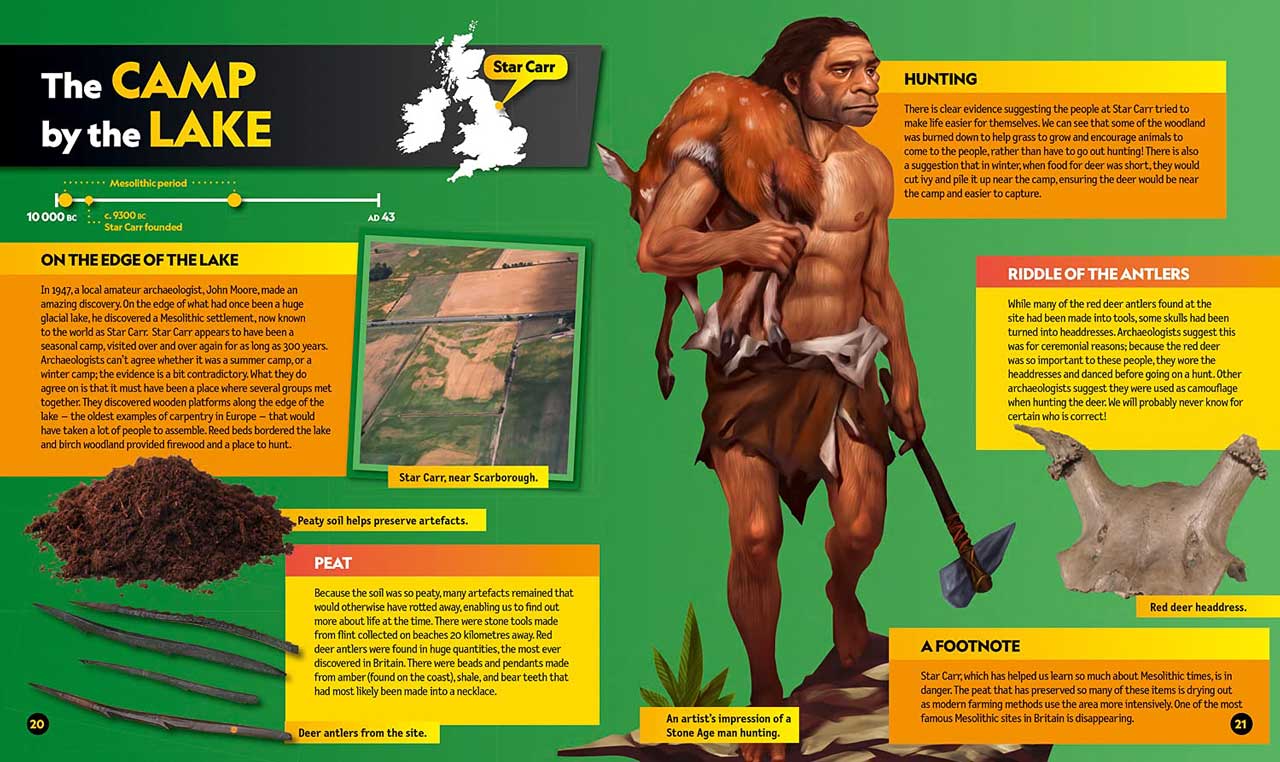 National Geographic Everything Stone Age spread 2