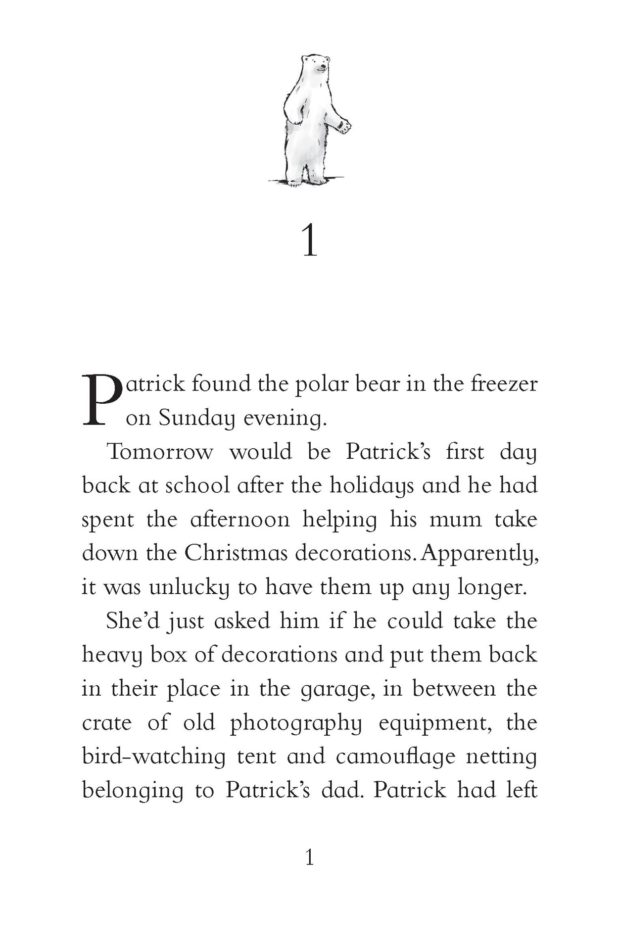 The Bear Who Sailed The Ocean On An Iceberg by Emily Critchley page 1