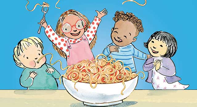 Ready for Spaghetti by Michael Rosen and Polly Dunbar