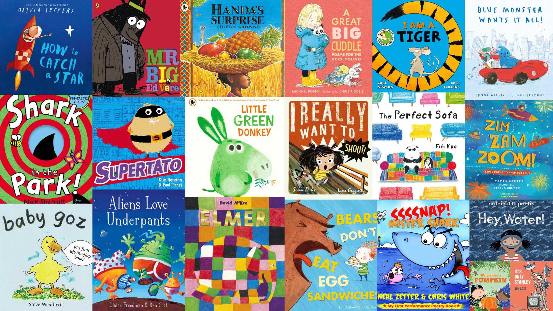 Books for Reception children aged 4-5 | School Reading List