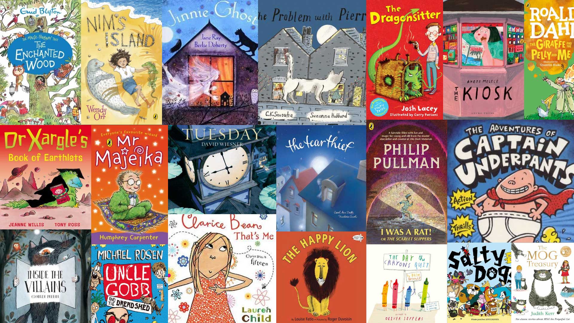 Books for Year 2 children aged 6-7