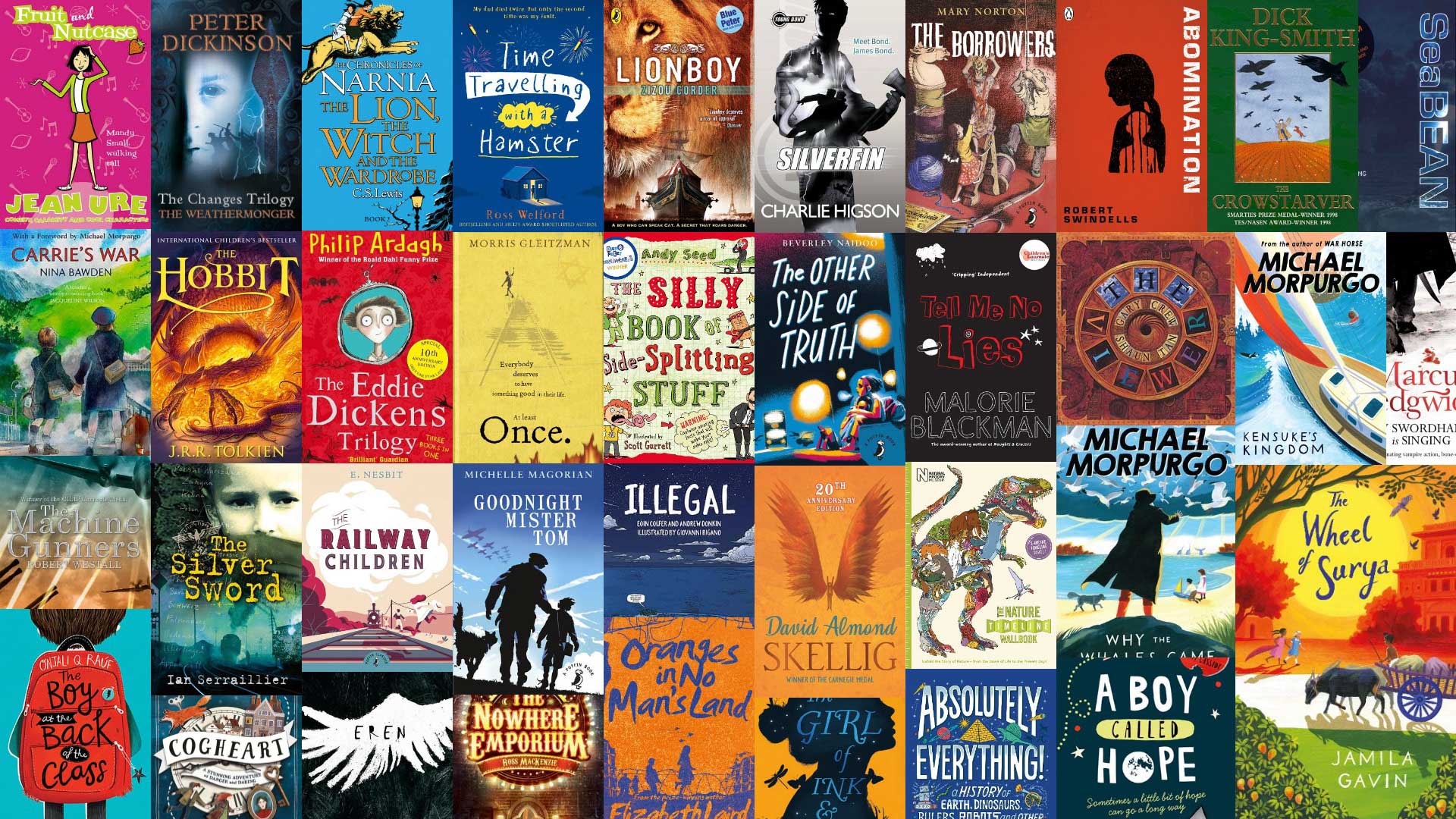 Ginormous List of Adventure Books for Kids