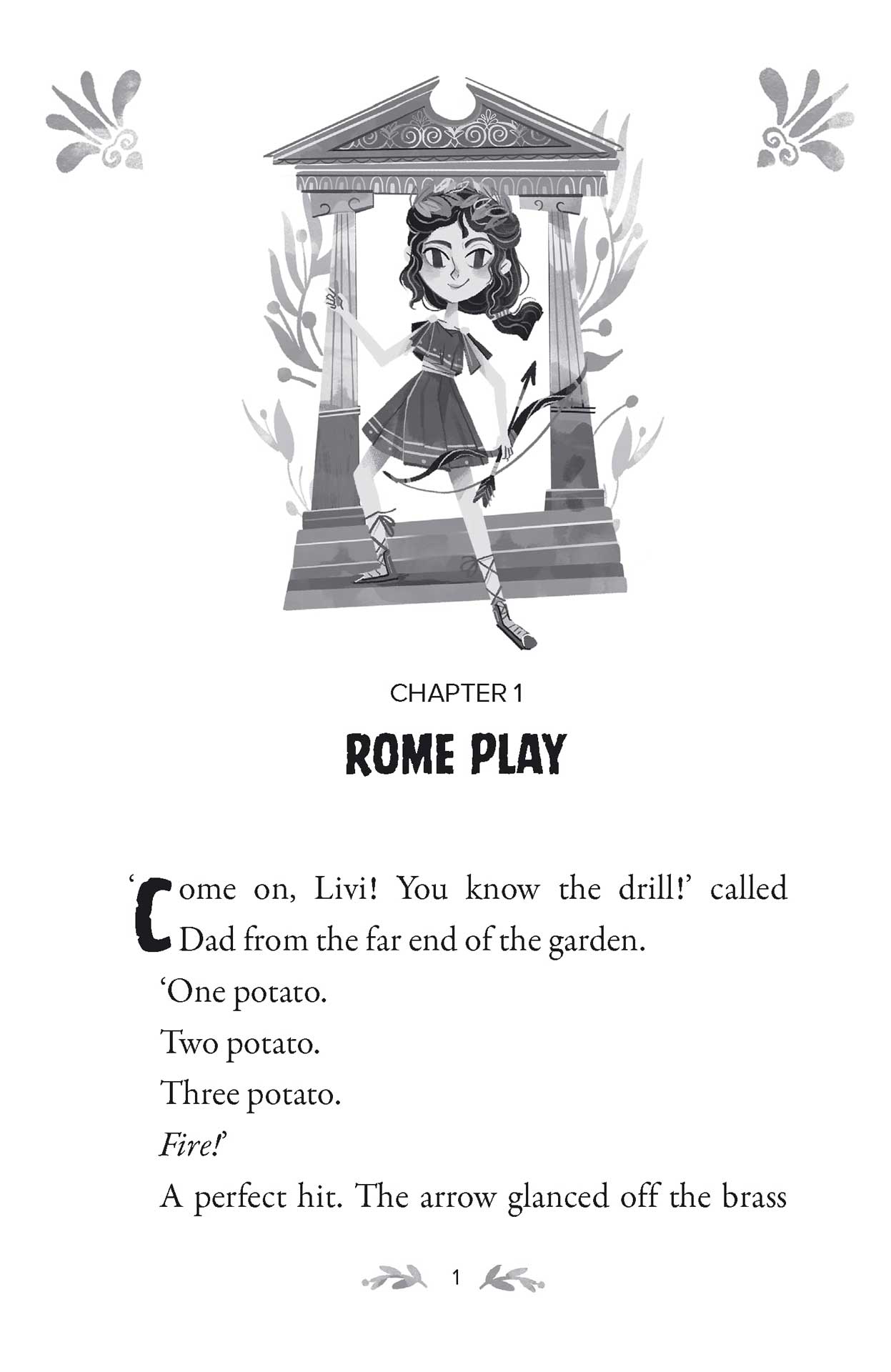 My Family and Other Romans by Marie Basting spread