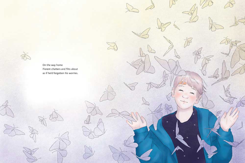 Butterfly Wings by Samuel Larochelle spread 1