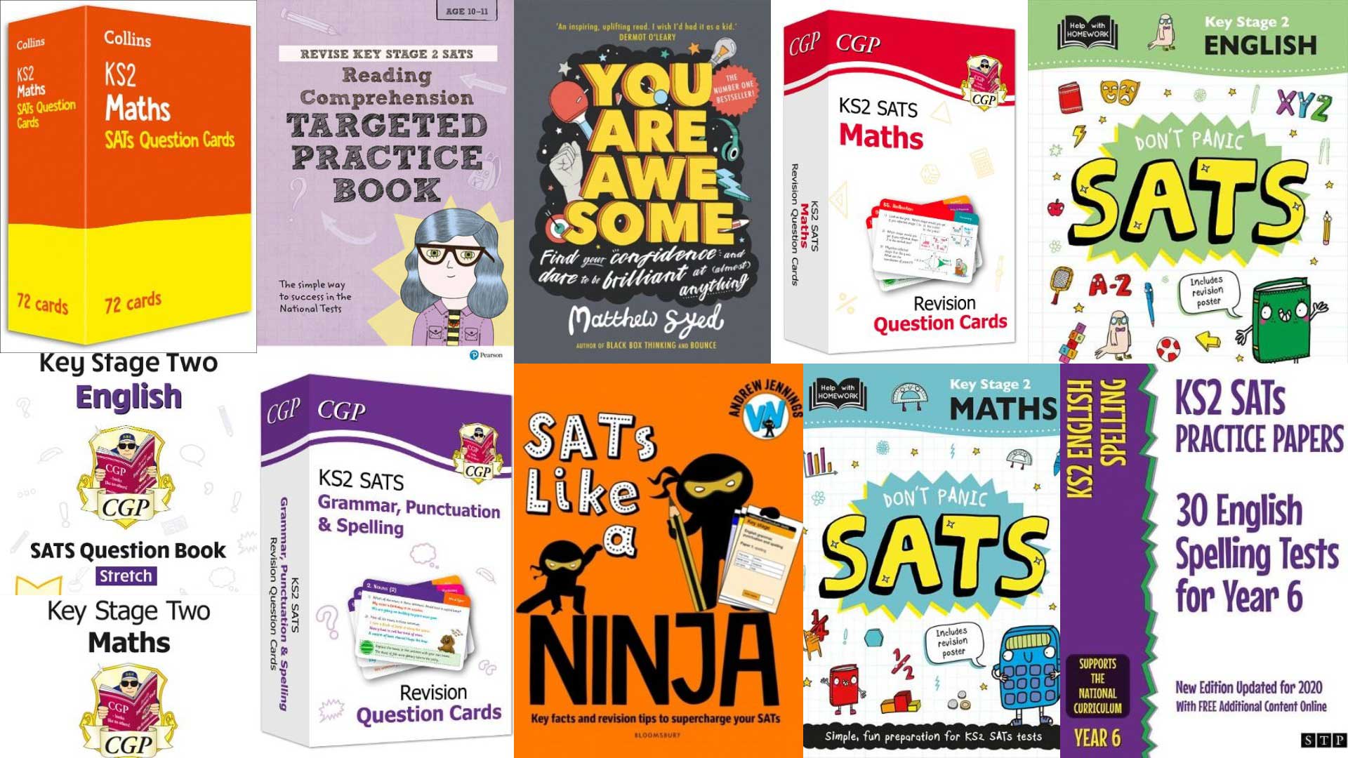 KS2 SATs revision books | School Reading List