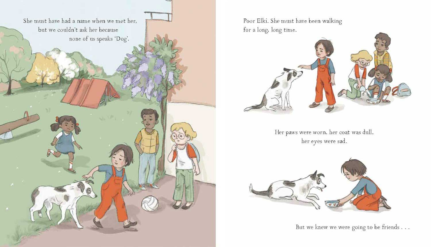Elki Is Not My Dog by Elena Arevalo Mellville spread 2