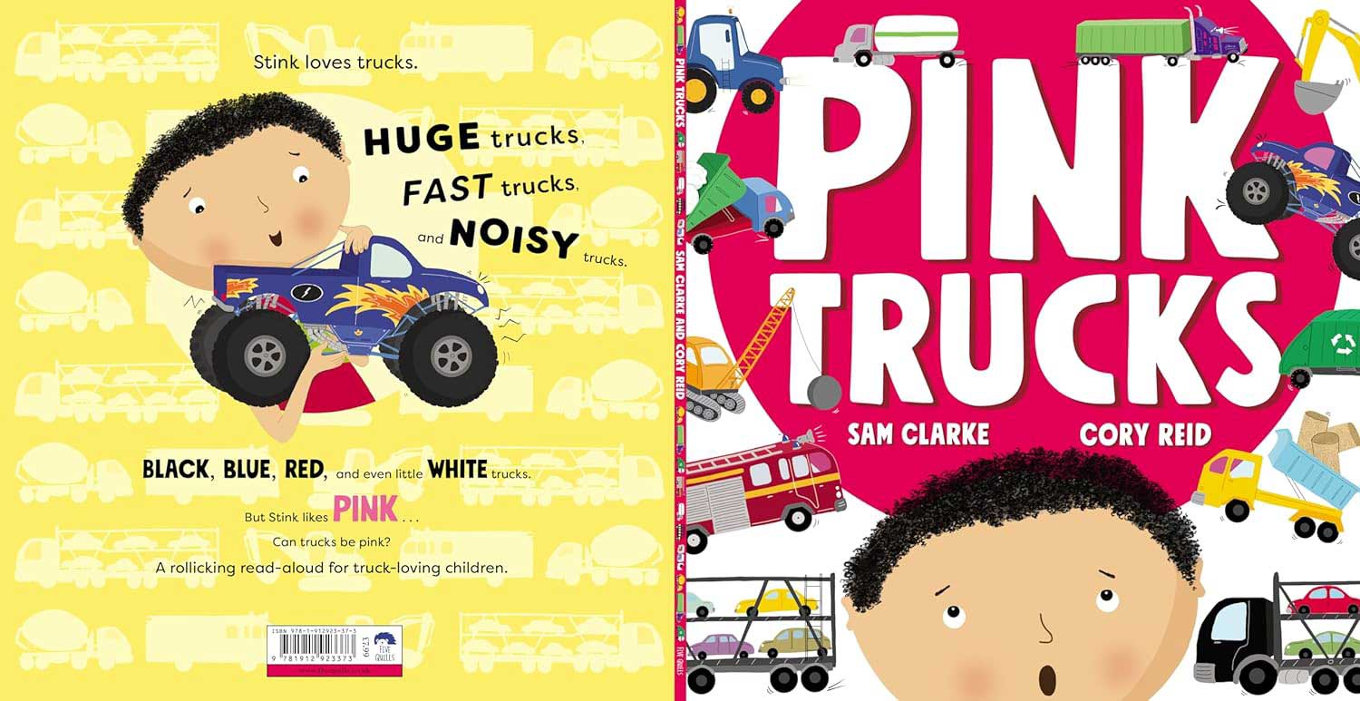 Pink Trucks by Sam Clarke and Cory Reid spread 3