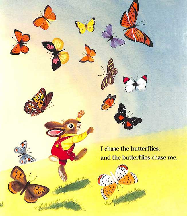 I am a Bunny by Ole Risom and Richard Scarry spread 4