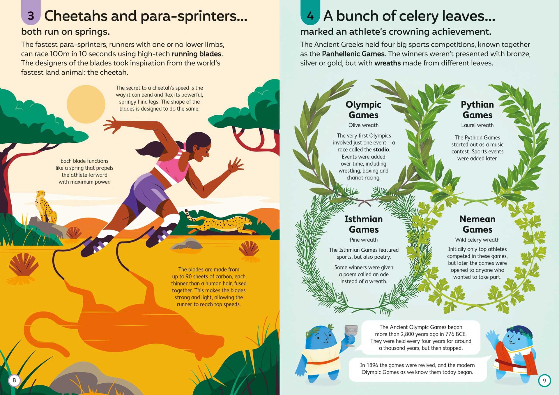 100 Things to Know About Sport by Usborne spread 1