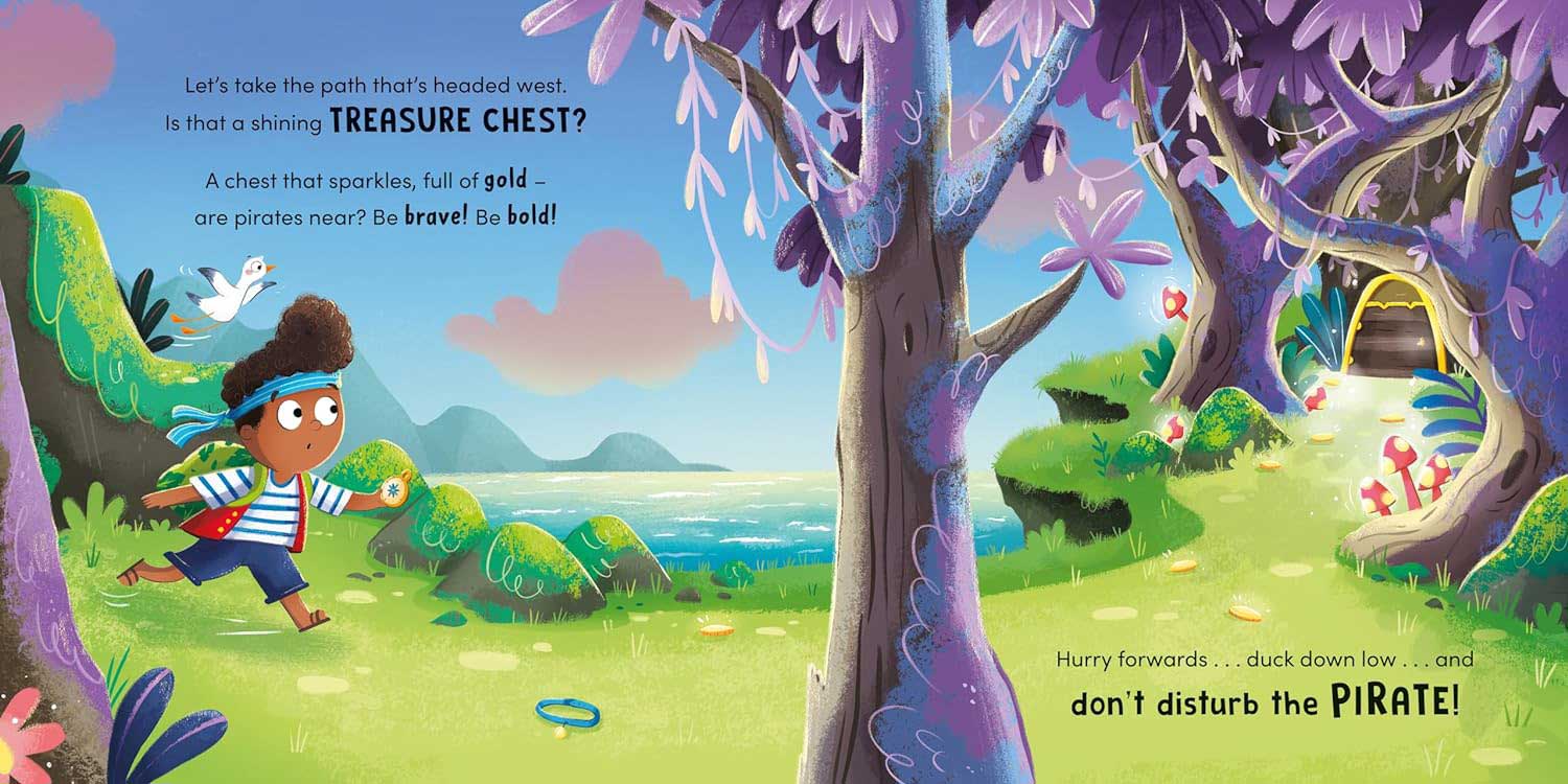 Don’t Disturb the Pirate by Rhiannon Findlay and Siân Roberts spread 2