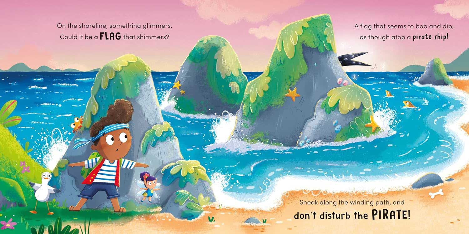 Don’t Disturb the Pirate by Rhiannon Findlay and Siân Roberts spread 3