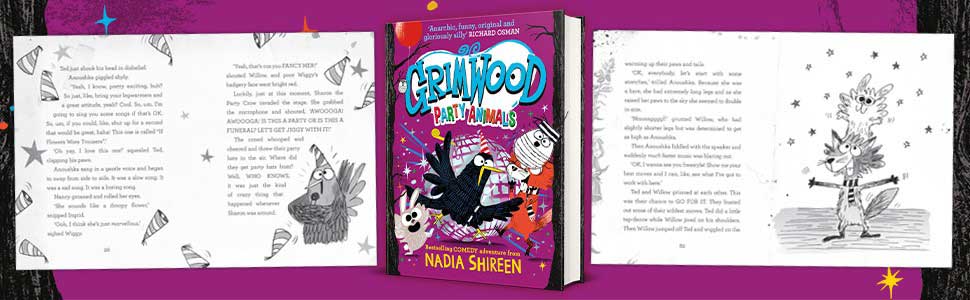 Grimwood: Party Animals by Nadia Shireen banner 1