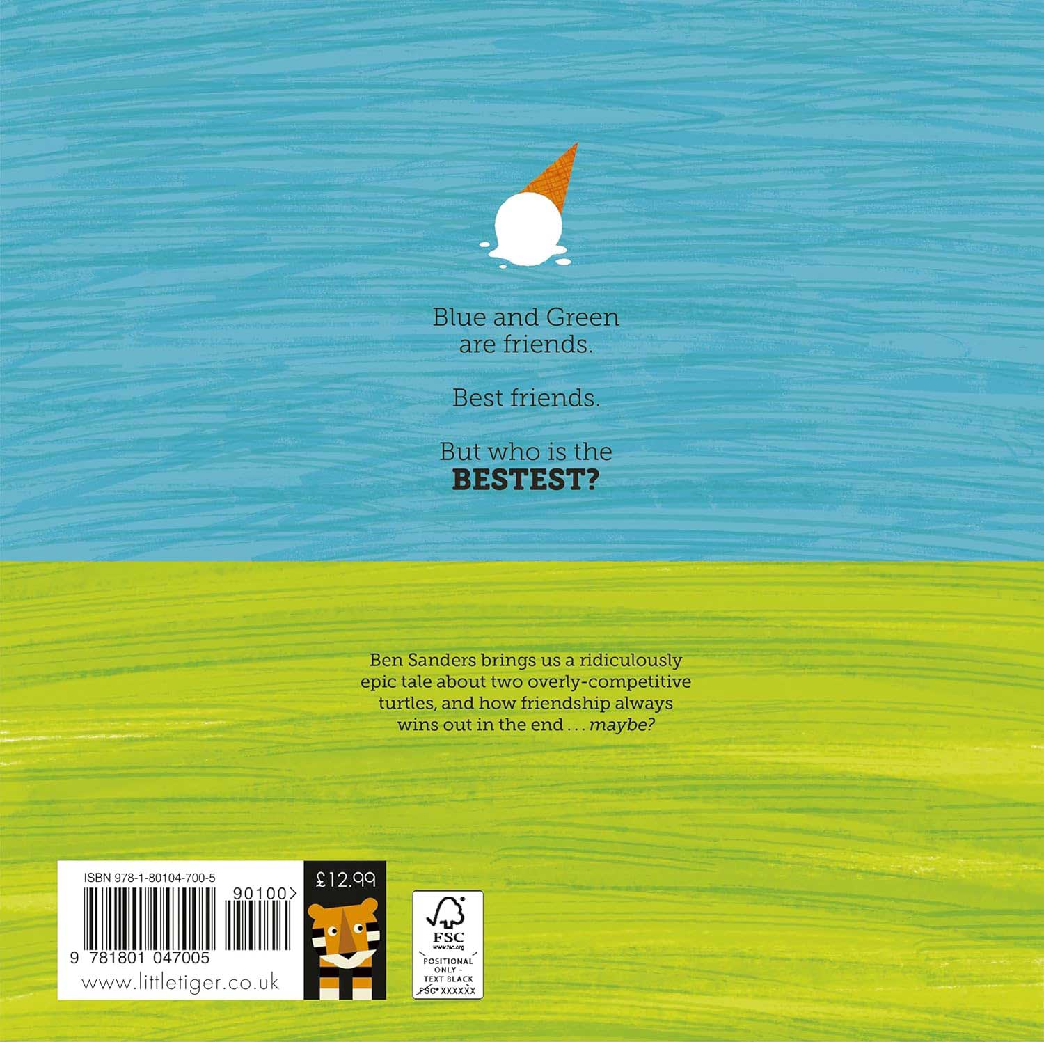 One Up by Ben Sanders back cover