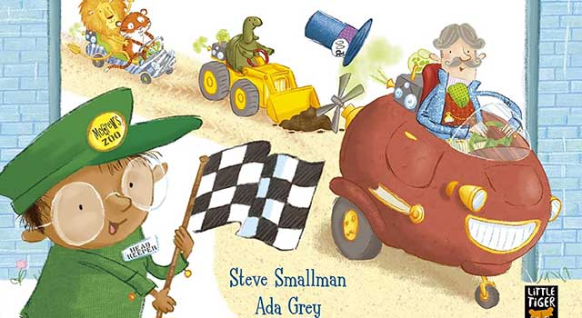 Poo in the Zoo: The Super Pooper Road Race by Steve Smallman and Ada Grey