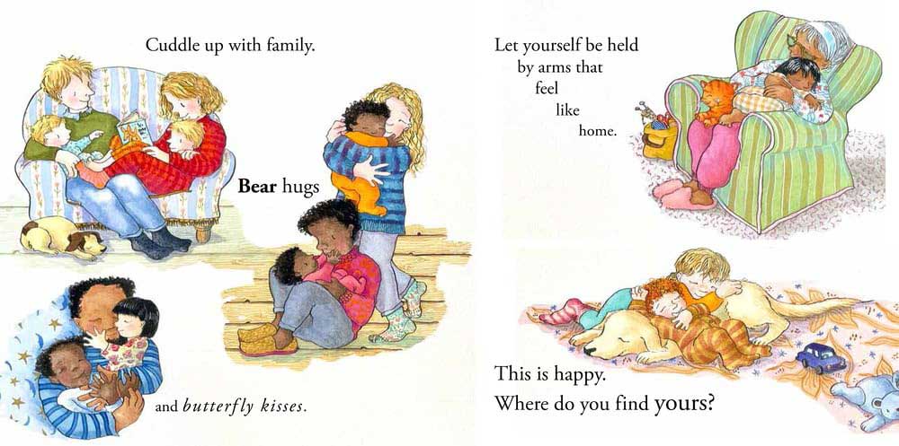 This is Happy! by Anna Ross and Debi Gliori spread 6