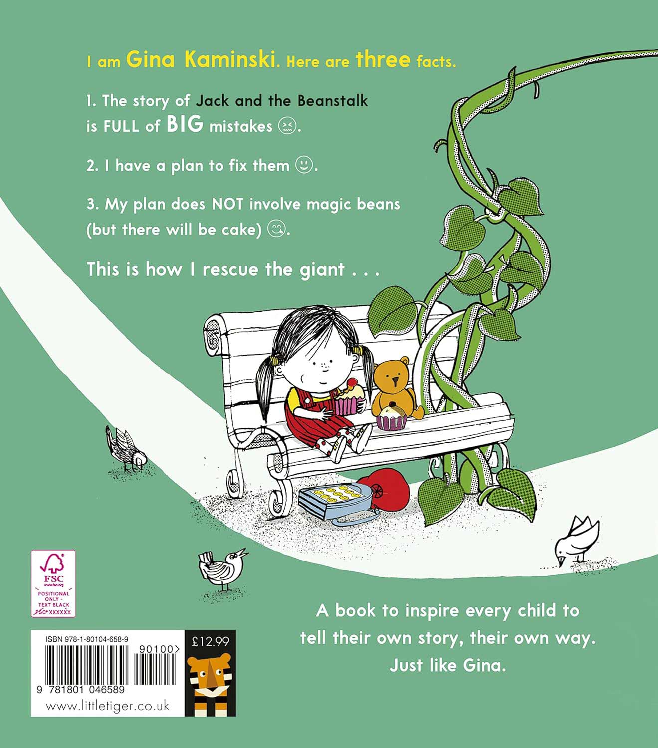 Gina Kaminiski Rescues the Giant by Craig Barr-Green back cover