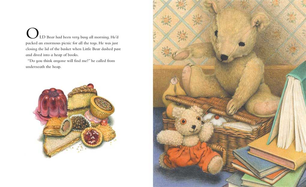 Little Bear Lost by Jane Hissey spread 1