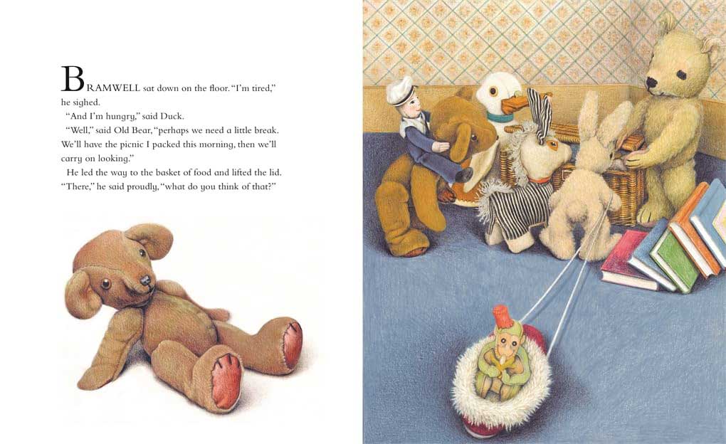 Little Bear Lost by Jane Hissey spread 4