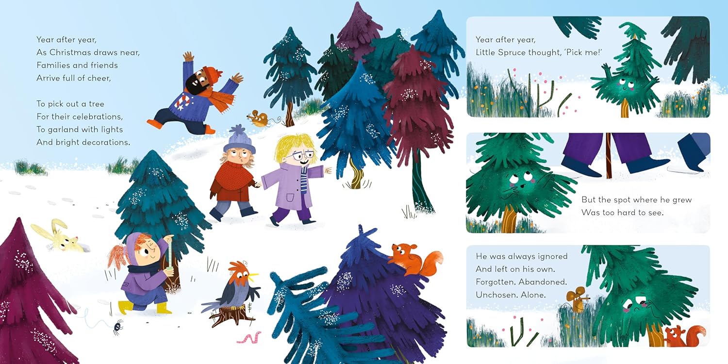 Little Spruce by Sital Gorasia Chapman and Vicky Lommatzsch spread 1