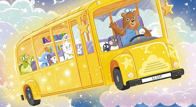 All Aboard the Bedtime Bus by Karl Newson and Tim Budgen