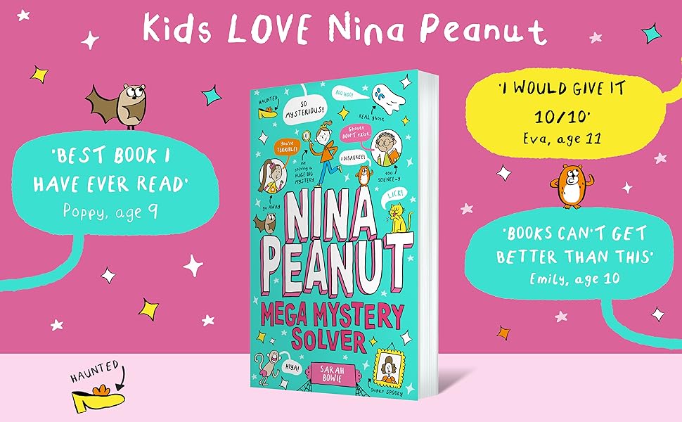 Nina Peanut: Mega Mystery Solver by Sarah Bowie banner 3