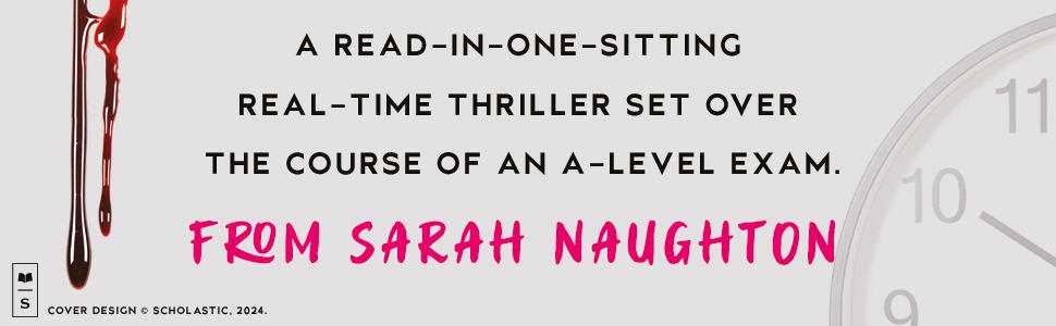 Your Time is Up by Sarah Naughton banner 2