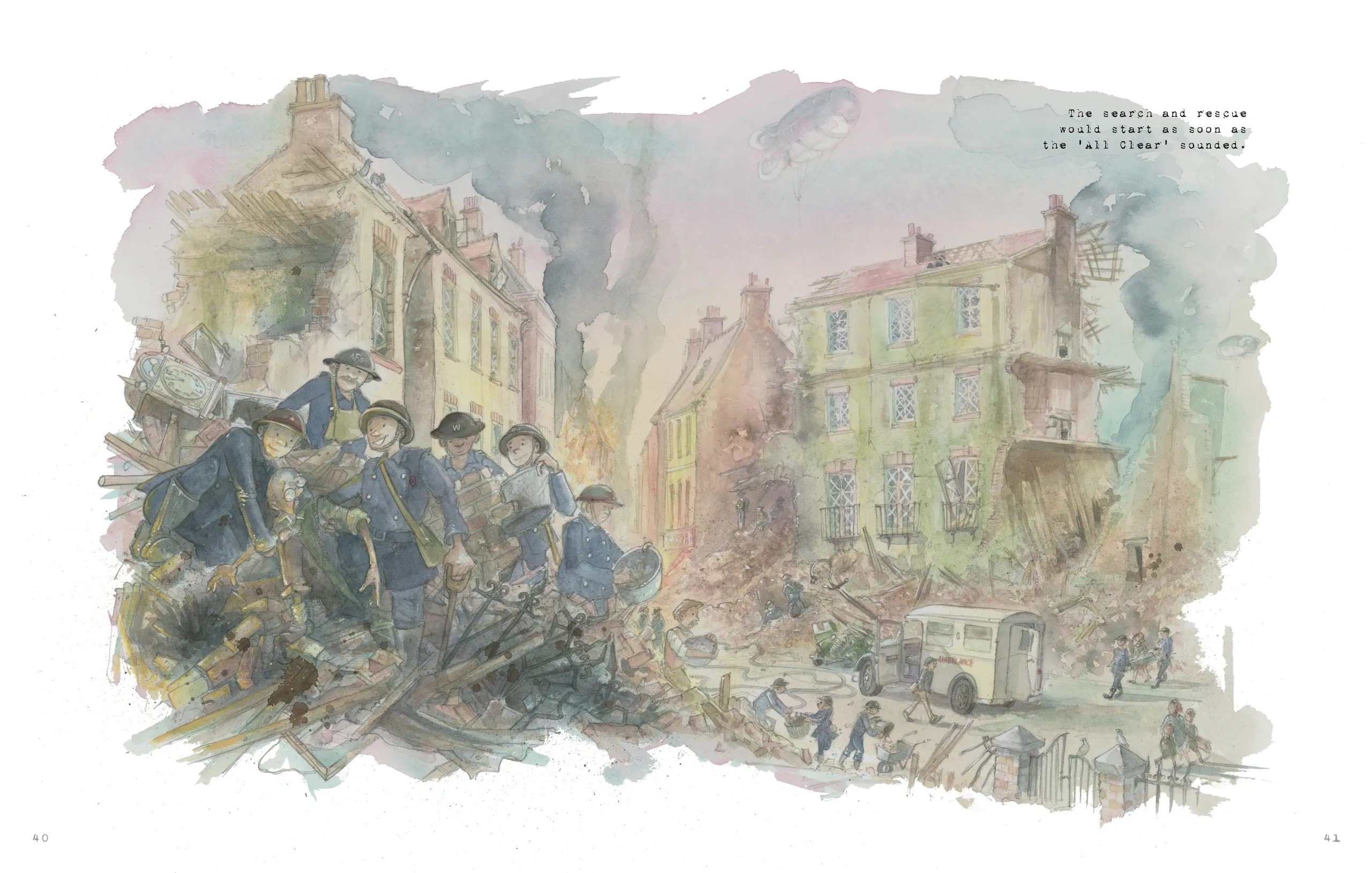 BLITZ: One Family's War by Martin Impey