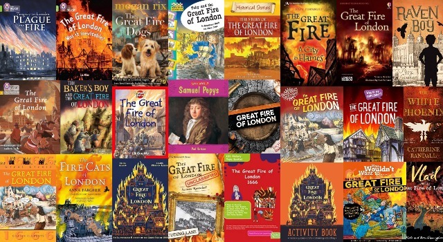 The Great Fire of London books for children