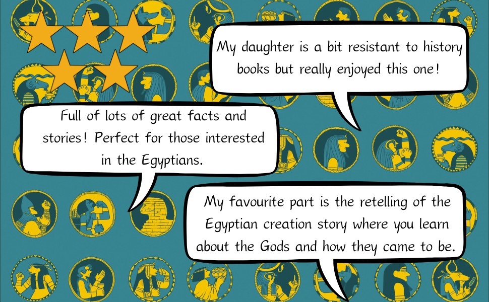 Myths, Mummies and Magic in Ancient Egypt by Stephen Davies, illustrated by Núria Tamarit