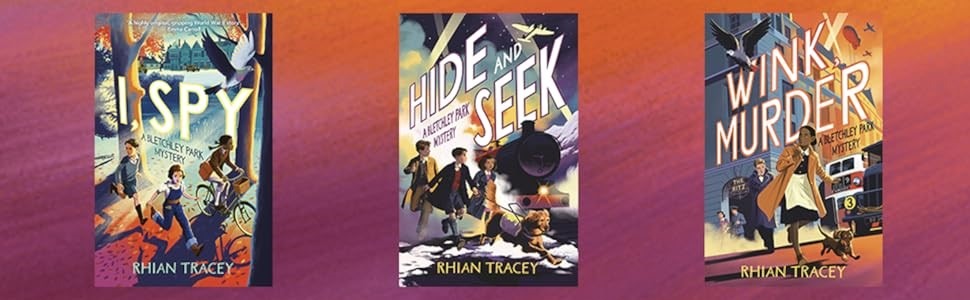 The Bletchley Park Mystery series by Rhian Tracey