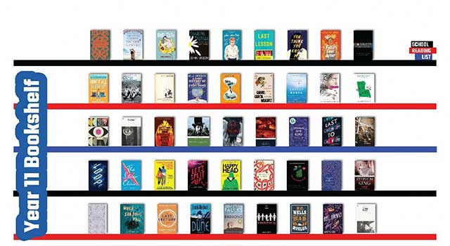 Recommended reading books for pupils in Year 11 in KS4