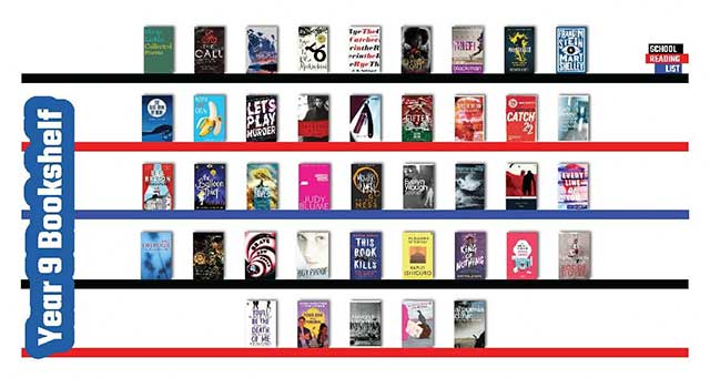 Best books for Year 9. Year 9 Booklist - recommended reading books for children aged 13-14 in KS3.