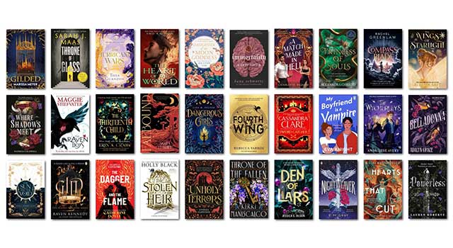Romantasy books for teens