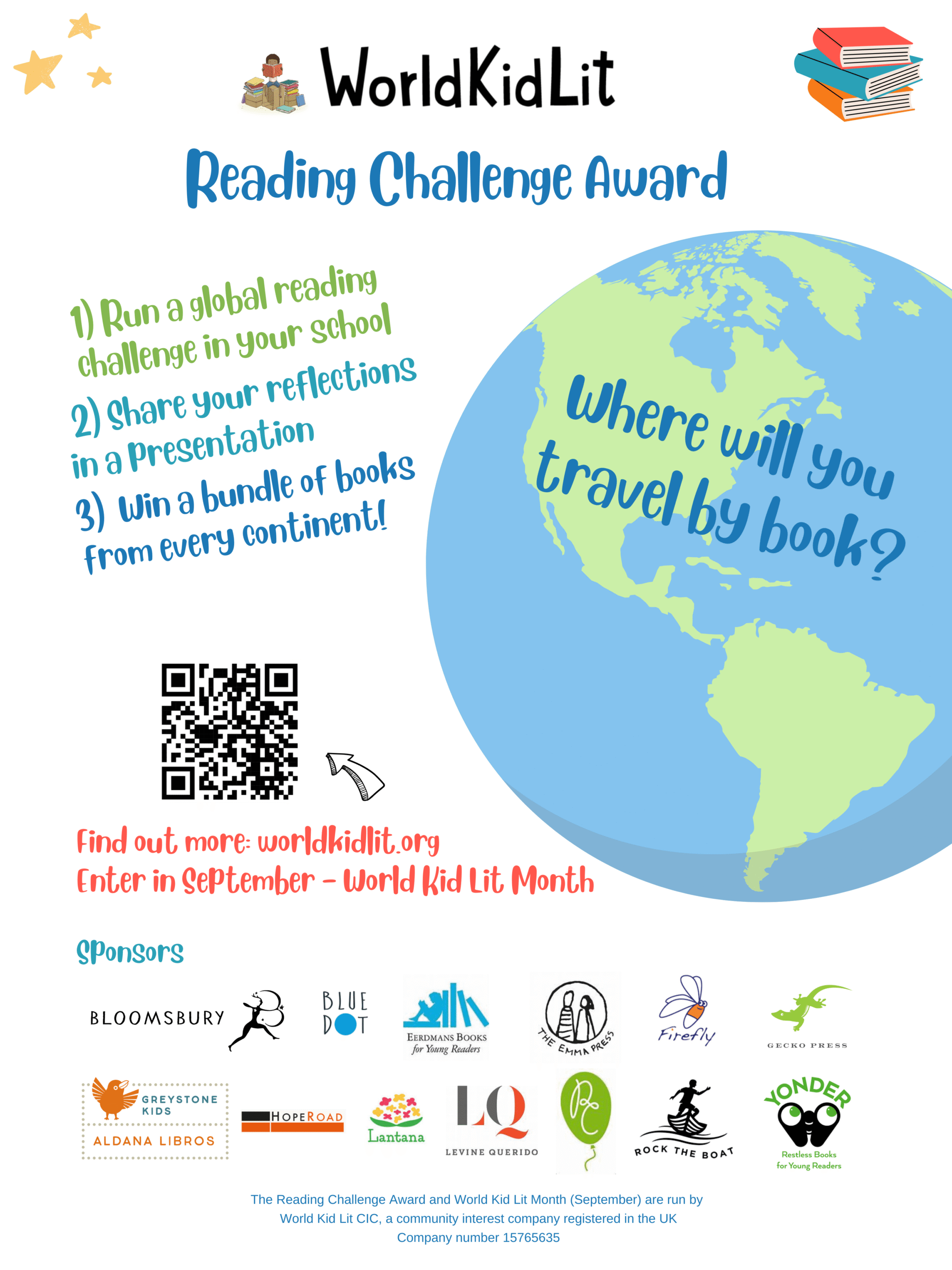 World Kid Lit Reading Challenge Award