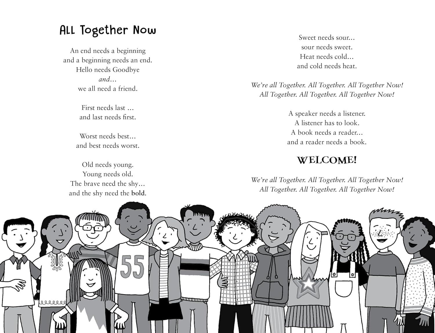 All Together Now: Collected Poems by Michaela Morgan