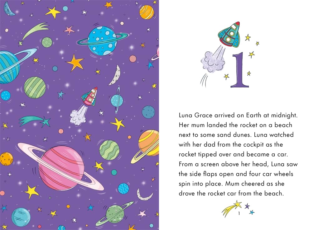 Luna Grace: Girl from Outer Space by Julie Sykes