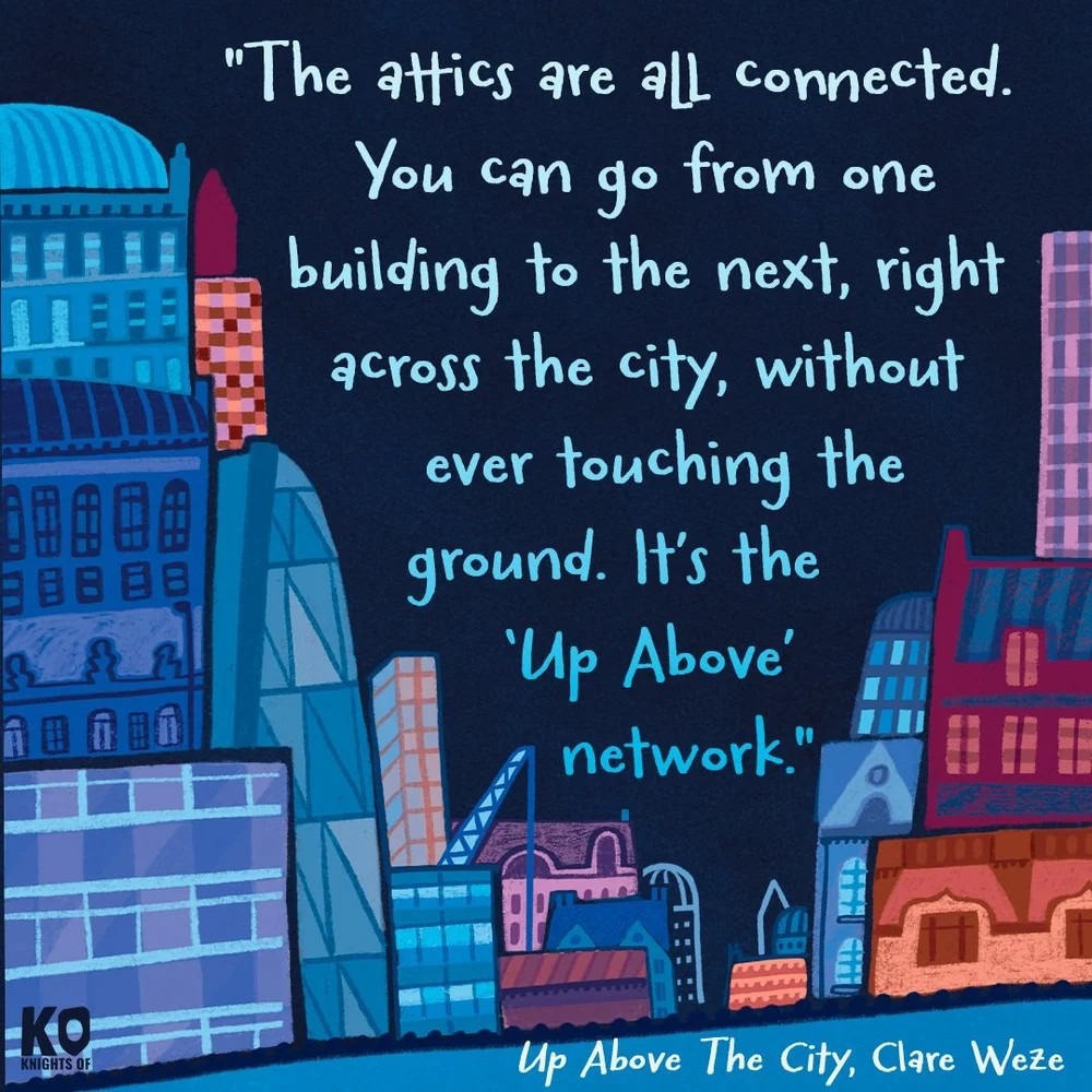 Up Above the City by Clare Weze