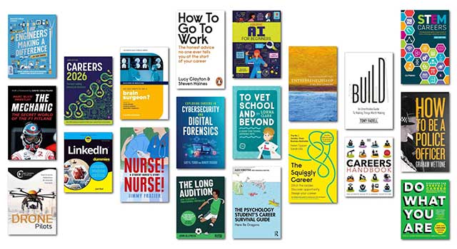 Careers books for children and teens