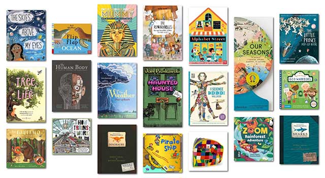 Pop-up and interactive books for children