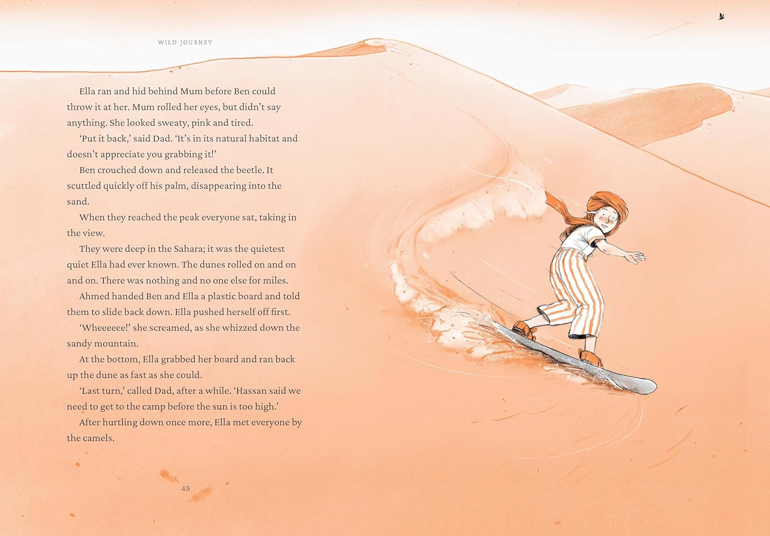 Wild Journey by A. M. Dassu, illustrated by Joe Lillington