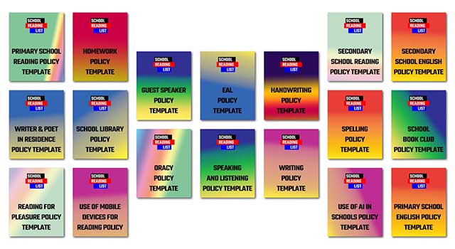 Free English, literacy and reading policies for schools