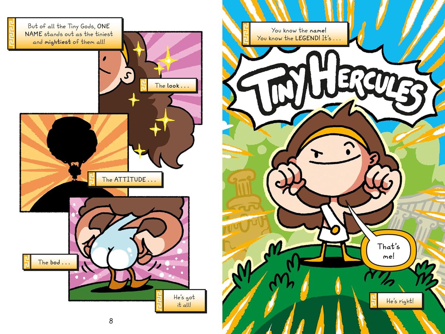 Tiny Hercules by Jon Lock, illustrated by Nich Angell