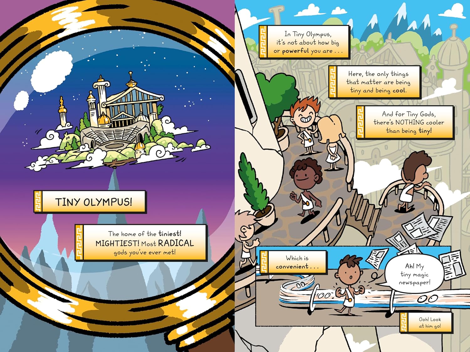 Tiny Hercules by Jon Lock, illustrated by Nich Angell