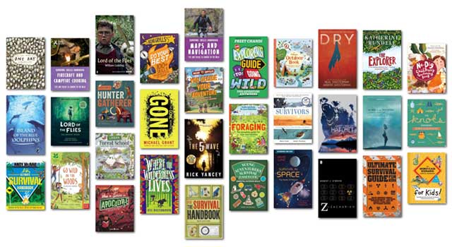 Survival and bushcraft books for children